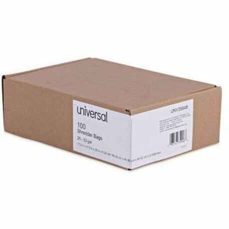 High-Density Shredder Bags, 25-33 gal Capacity, 100/Box