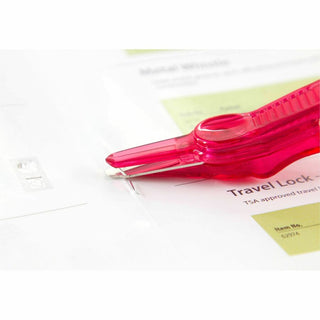 Baumgartens Translucent Slim Staple Remover - Plastic - Assorted - 1 Each