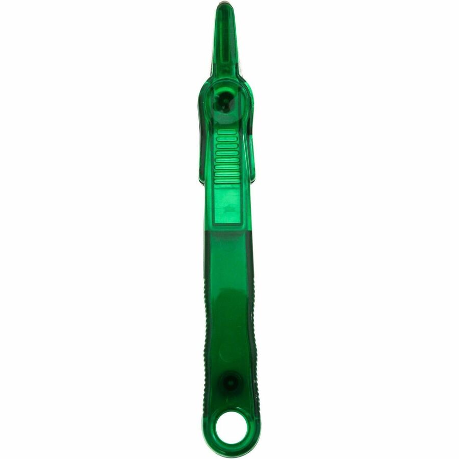 Baumgartens Translucent Slim Staple Remover - Plastic - Assorted - 1 Each