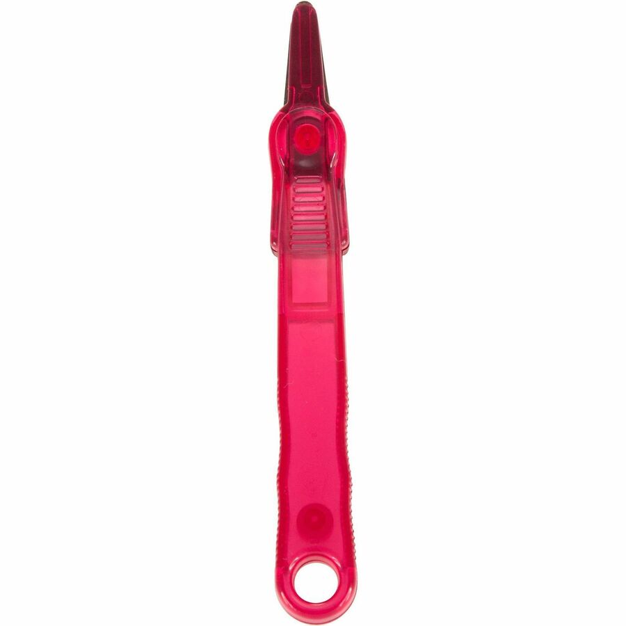 Baumgartens Translucent Slim Staple Remover - Plastic - Assorted - 1 Each