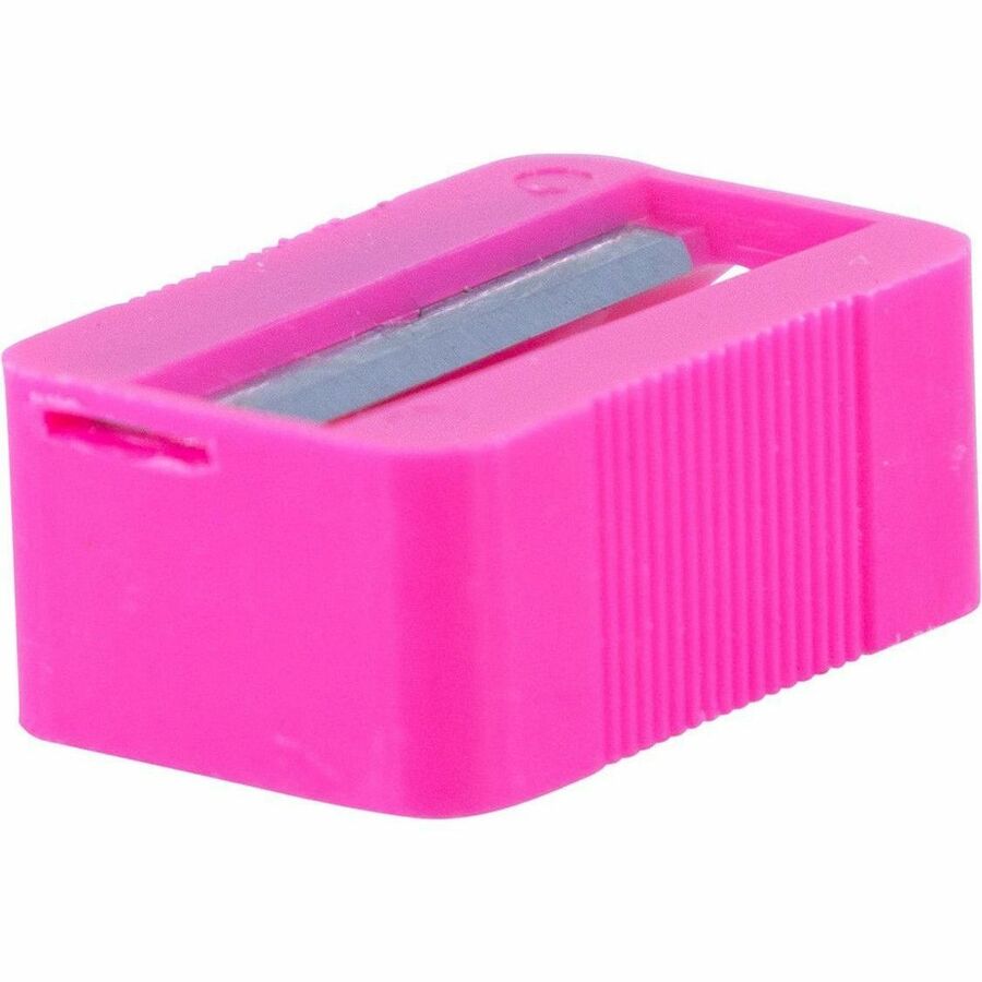 Baumgartens 1-hole Plastic Pencil Sharpener - 1 Hole(s) - Plastic - Assorted - 1 Each