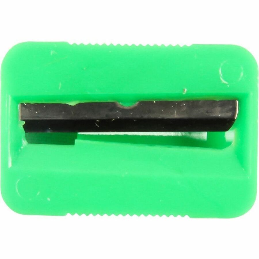 Baumgartens 1-hole Plastic Pencil Sharpener - 1 Hole(s) - Plastic - Assorted - 1 Each