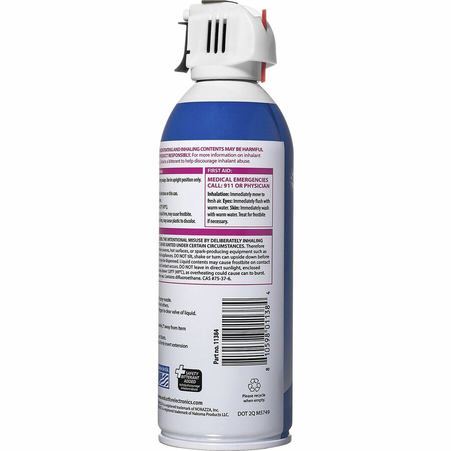 Compressed Air Duster, 10 oz Can