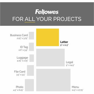 Laminating Pouches, 7 mil, 9" x 11.5", Gloss Clear, 100/Pack