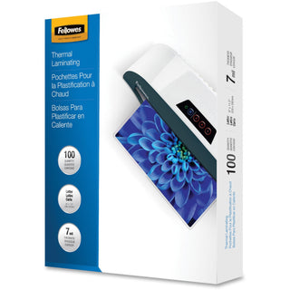 Laminating Pouches, 7 mil, 9" x 11.5", Gloss Clear, 100/Pack