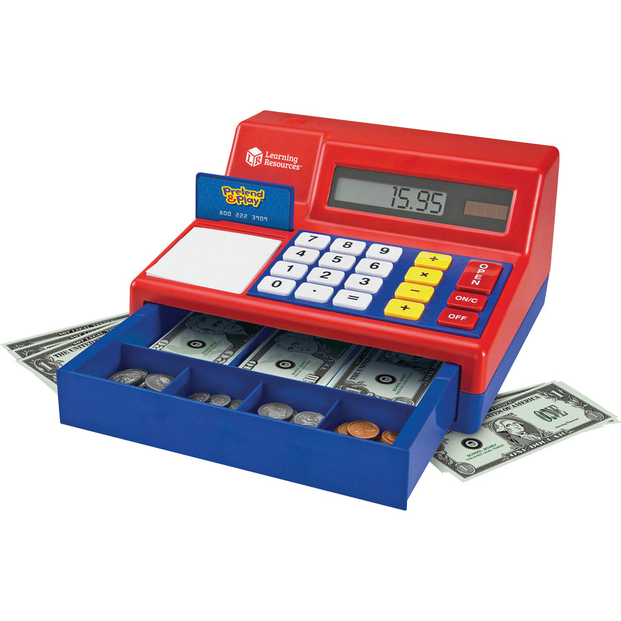 Pretend & Play Pretend Calculator/Cash Register - Theme/Subject: Learning - Skill Learning: Imagination, Money, Mathematics - 3-8 Year - 