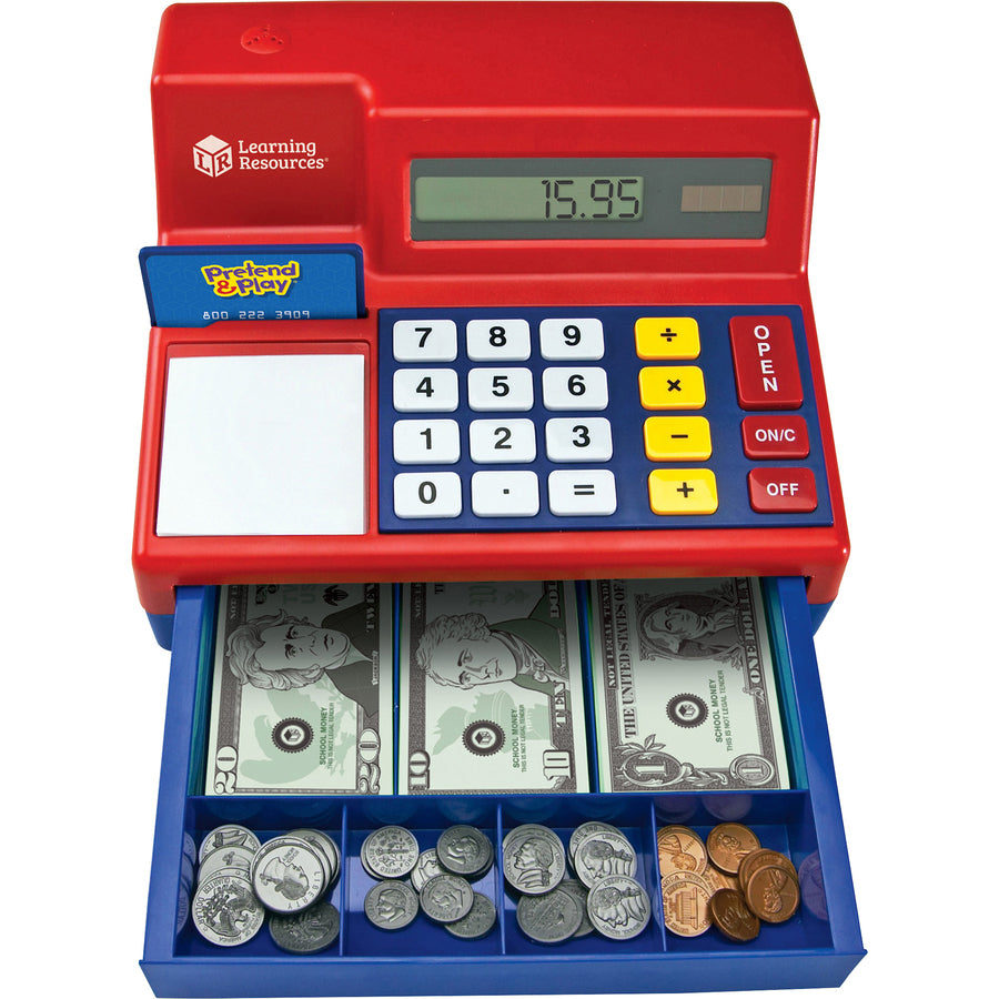 Pretend & Play Pretend Calculator/Cash Register - Theme/Subject: Learning - Skill Learning: Imagination, Money, Mathematics - 3-8 Year - 