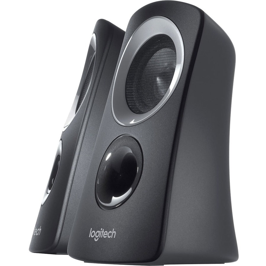 Logitech Z313 2.1 Speaker System - 25 W RMS - Black - 48 Hz to 20 kHz - 