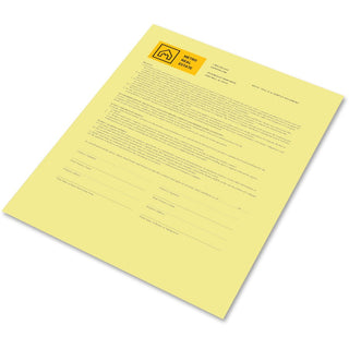 Revolution Digital Carbonless Paper, 1-Part, 8.5 x 11, Canary, 500/Ream