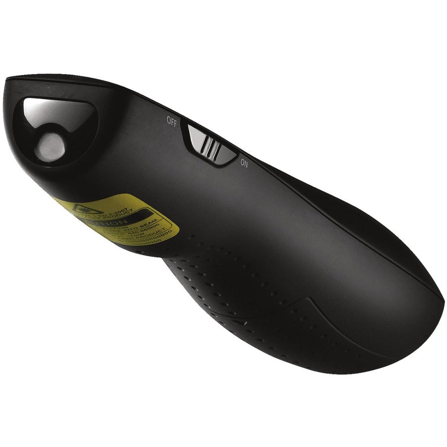 R800 Wireless Laser Presentation Remote w/LCD Display, Class 2, 100 ft Range, Matte Black