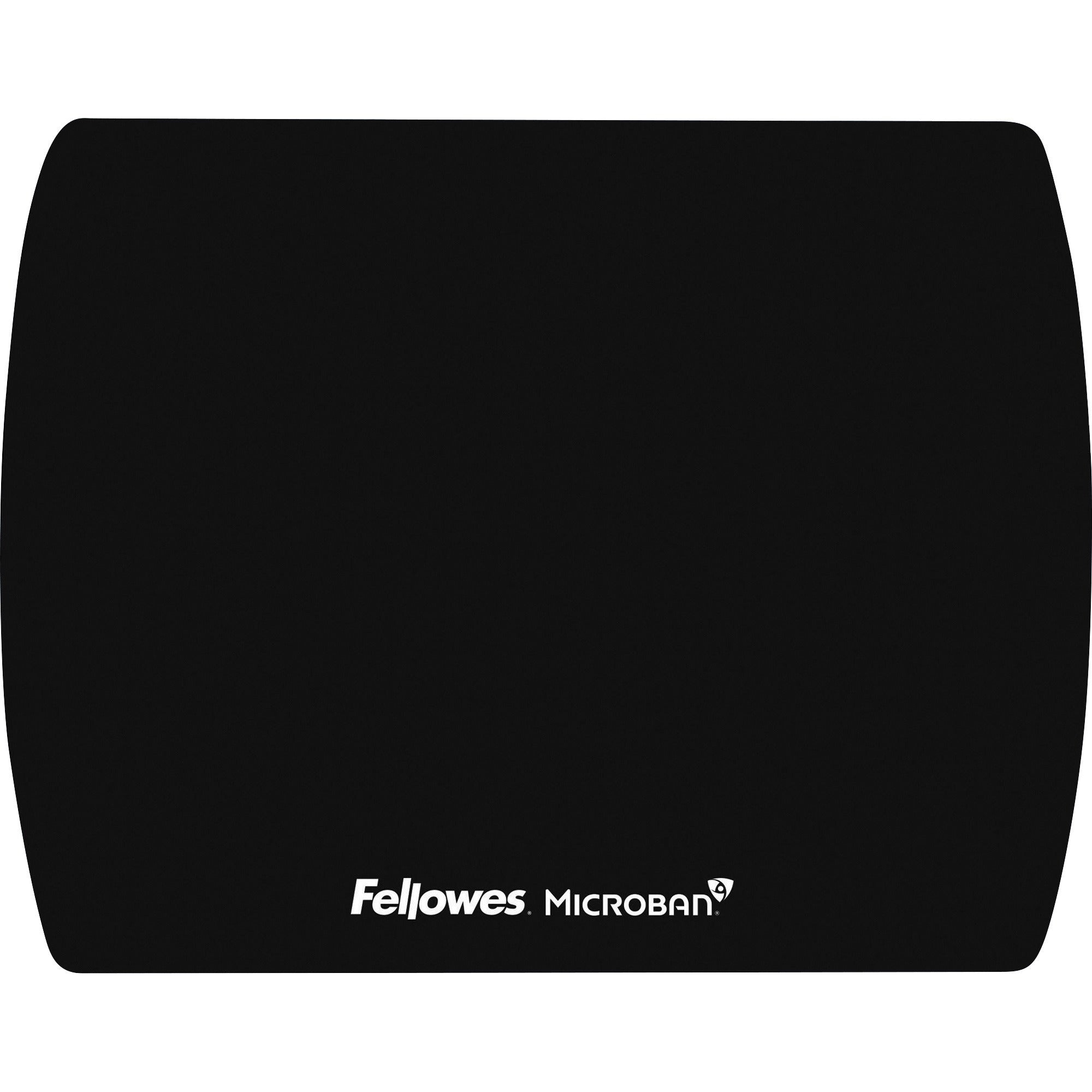 Ultra Thin Mouse Pad with Microban Protection, 9 x 7, Black