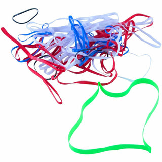 Conserve Plastibands - Latex-free, Archival-safe - 100 / Box - Polyurethane - Assorted