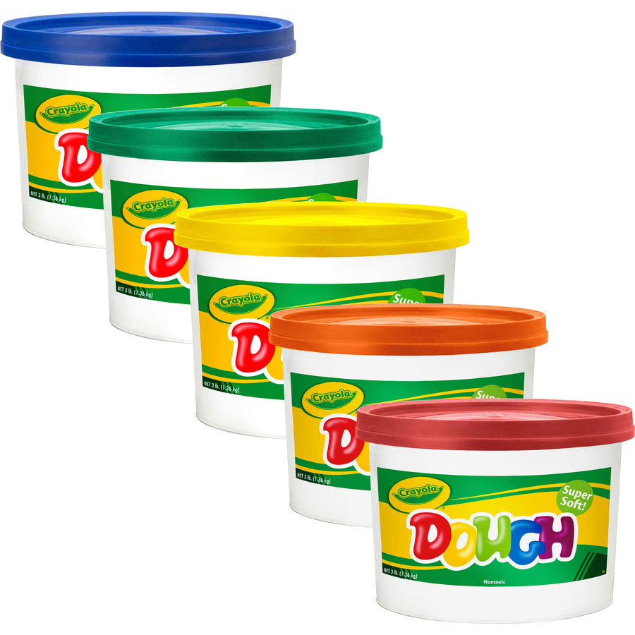Crayola Super Soft Dough - Modeling, Fun and Learning, Painting and Drawing - 1 Each - Orange - 