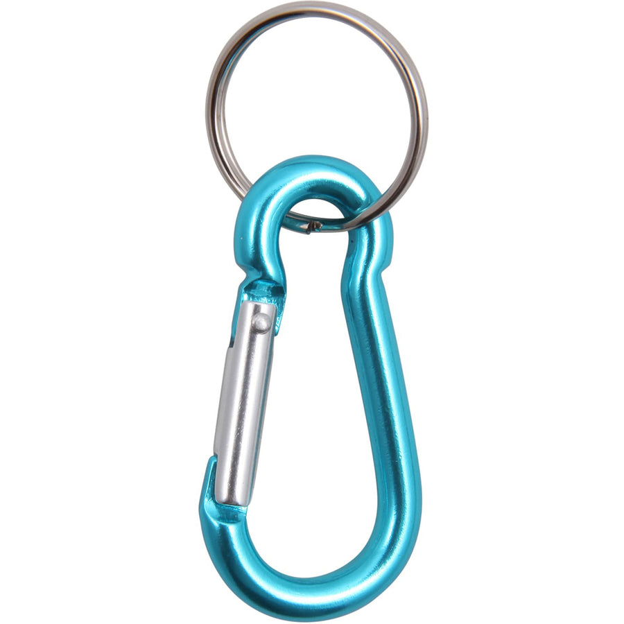 Baumgartens 2" Carabiner Key Ring - Aluminum - 1 Each - Assorted - 