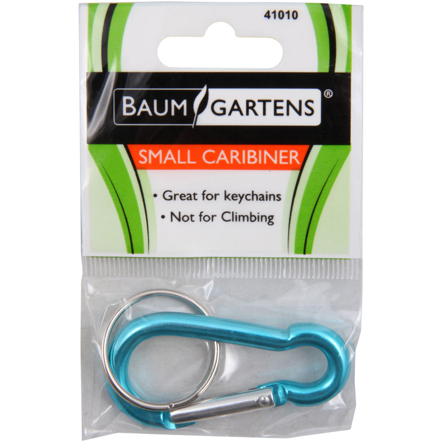 Baumgartens 2" Carabiner Key Ring - Aluminum - 1 Each - Assorted - 