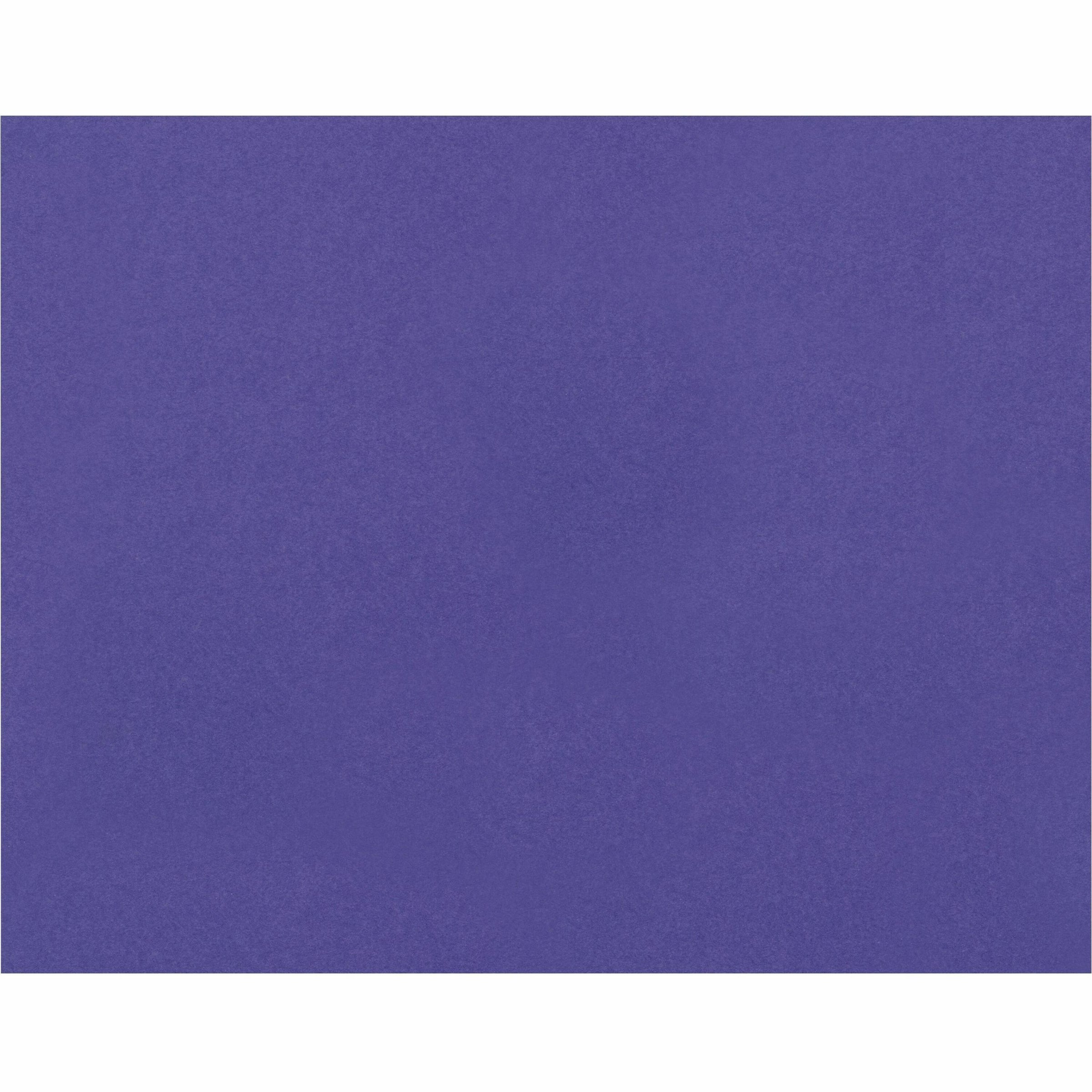 Pacon Railroad Board - Art, Mat, Painting, Marker, Poster, Stenciling, Mounting, Block Printing - 22"Height x 28"Width - 25 / Carton - Purple