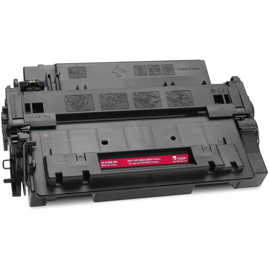 0281600001 55A MICR Toner Secure, Alternative for HP CE255A, Black