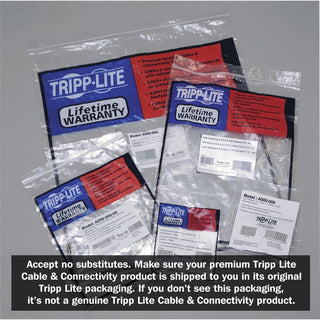 Tripp Lite by Eaton Cat6 Gigabit Snagless Molded (UTP) Ethernet Cable (RJ45 M/M) PoE Blue 50 ft. (15.24 m) - Category 6