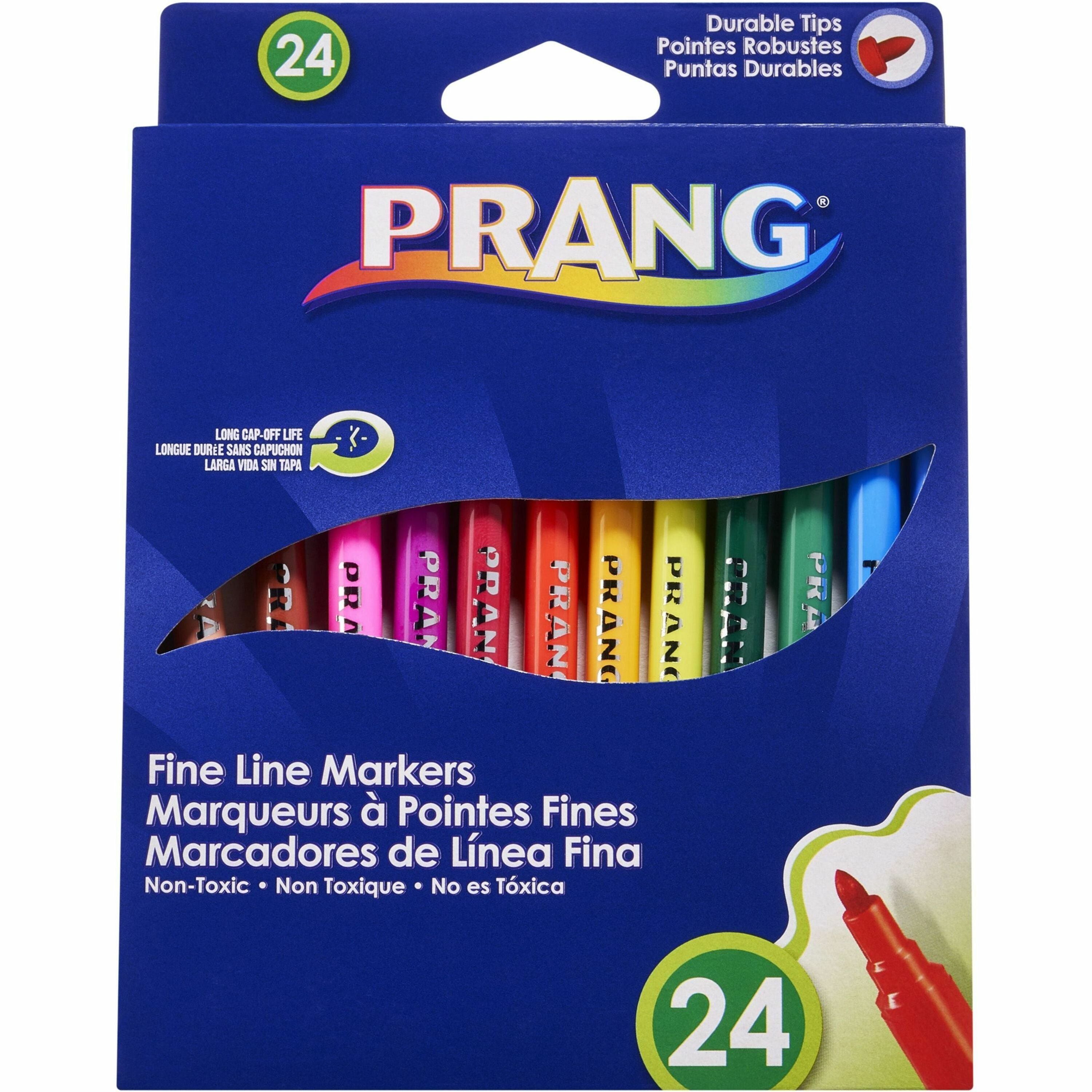 prang-fine-line-markers-fine-marker-point-2-mm-marker-point-size-assorted-24-set_dix80715 - 1