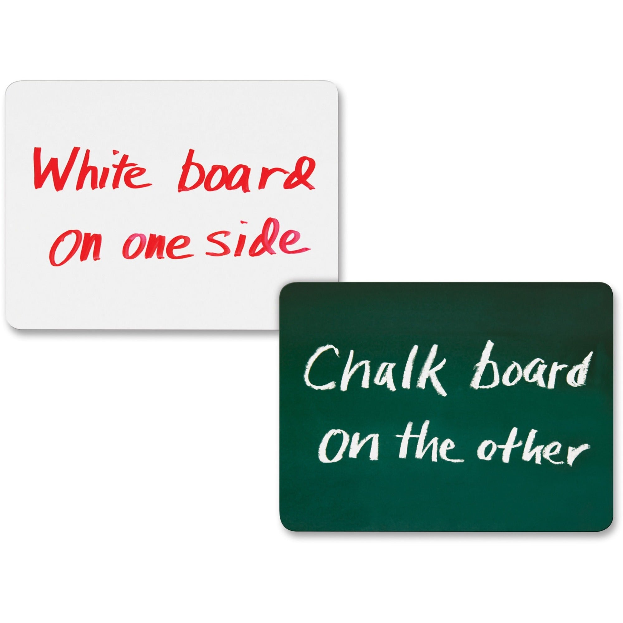 creativity-street-2-in-1-personal-combo-board-12-1-ft-width-x-9-08-ft-height-dark-green-surface-10-pack_pac988310 - 1