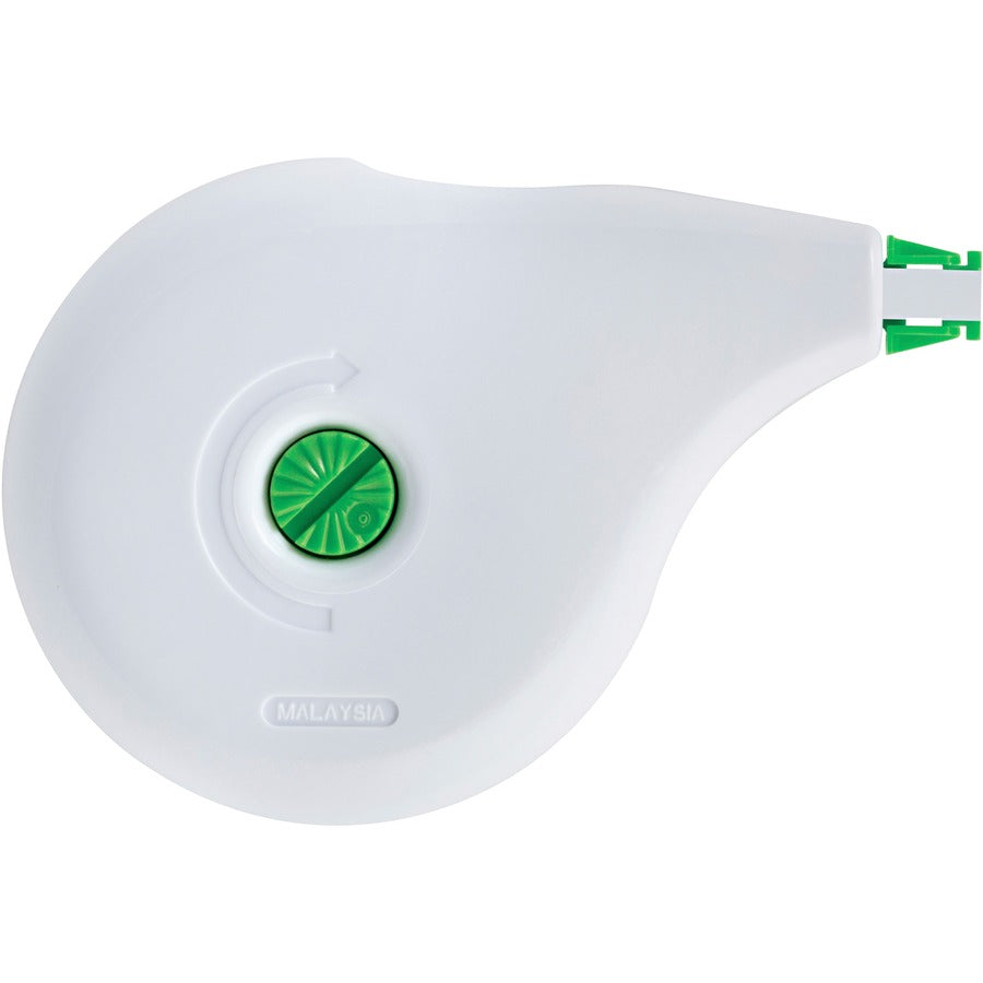 DryLine Correction Tape, Non-Refillable, Green/Purple Applicators, 0.17" x 472", 2/Pack
