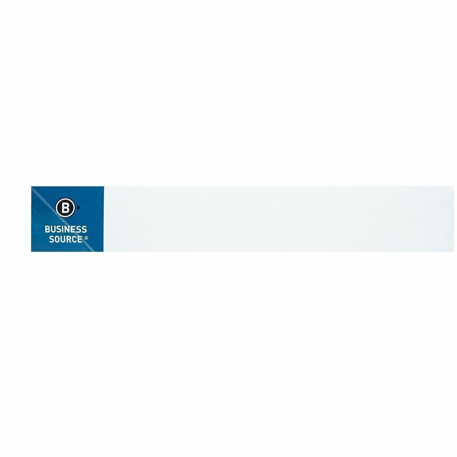 Business Source 1/3 Tab Cut Legal Recycled Top Tab File Folder - 8 1/2" x 14" - 3/4" Expansion - Top Tab Location - Assorted Position Tab Position - Manila - Manila - 10% Recycled - 100 / Box