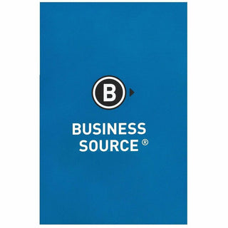 Business Source 1/3 Tab Cut Legal Recycled Top Tab File Folder - 8 1/2" x 14" - 3/4" Expansion - Top Tab Location - Assorted Position Tab Position - Manila - Manila - 10% Recycled - 100 / Box