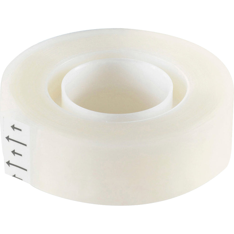 Business Source Invisible Tape Dispenser Refill Roll - 36 yd Length x 0.75" Width - 1" Core - For Mending, Splicing, Holding - 1 / Roll - Clear - 