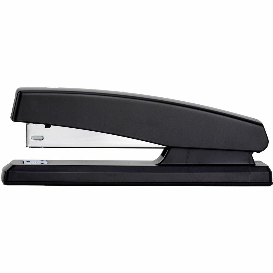 Business Source Full-Strip Desktop Stapler - 20 Sheets Capacity - 210 Staple Capacity - Full Strip - 1 Each - Black