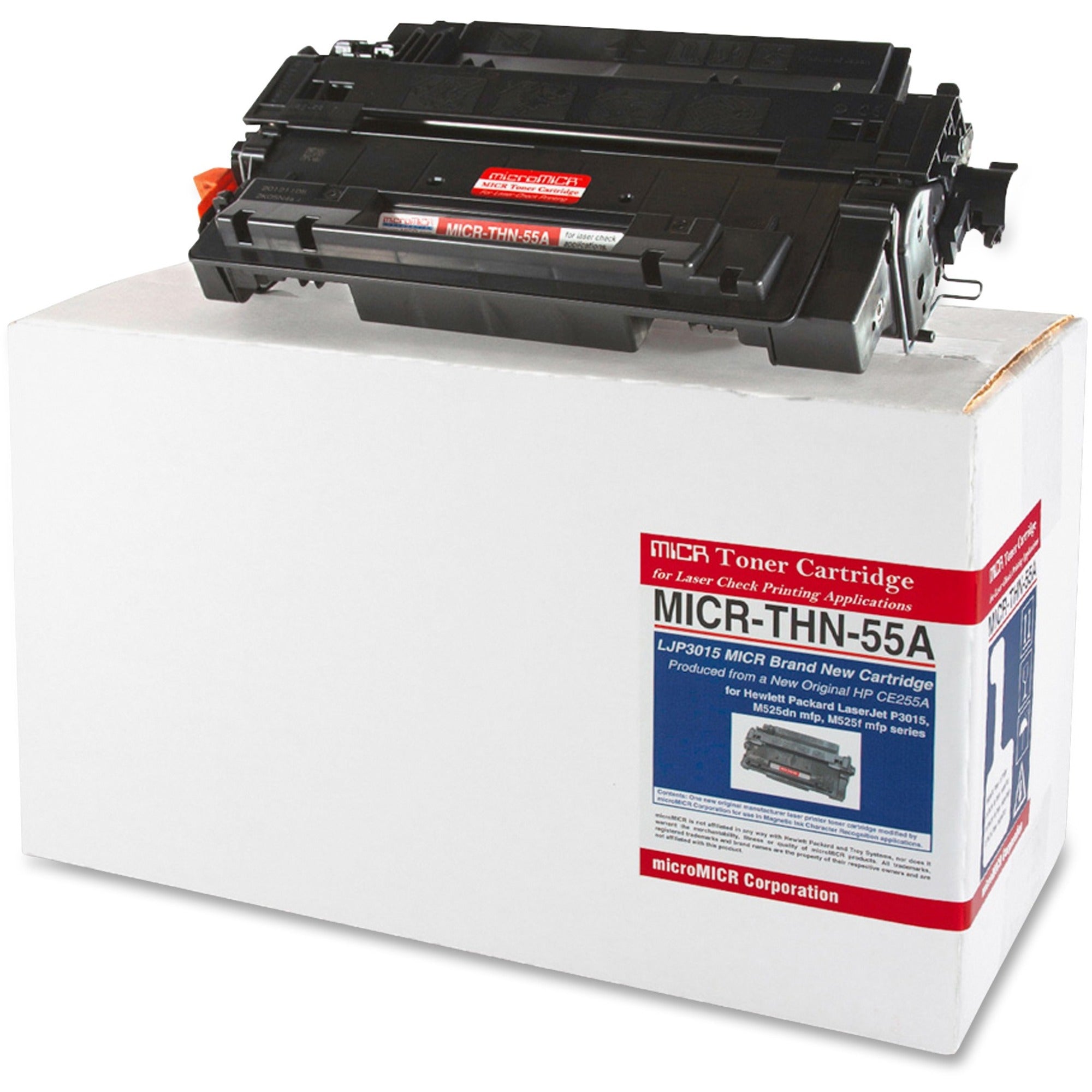 microMICR MICR Toner Cartridge - Alternative for HP 55A - Laser - 6000 Pages - Black - 1 Each - 
