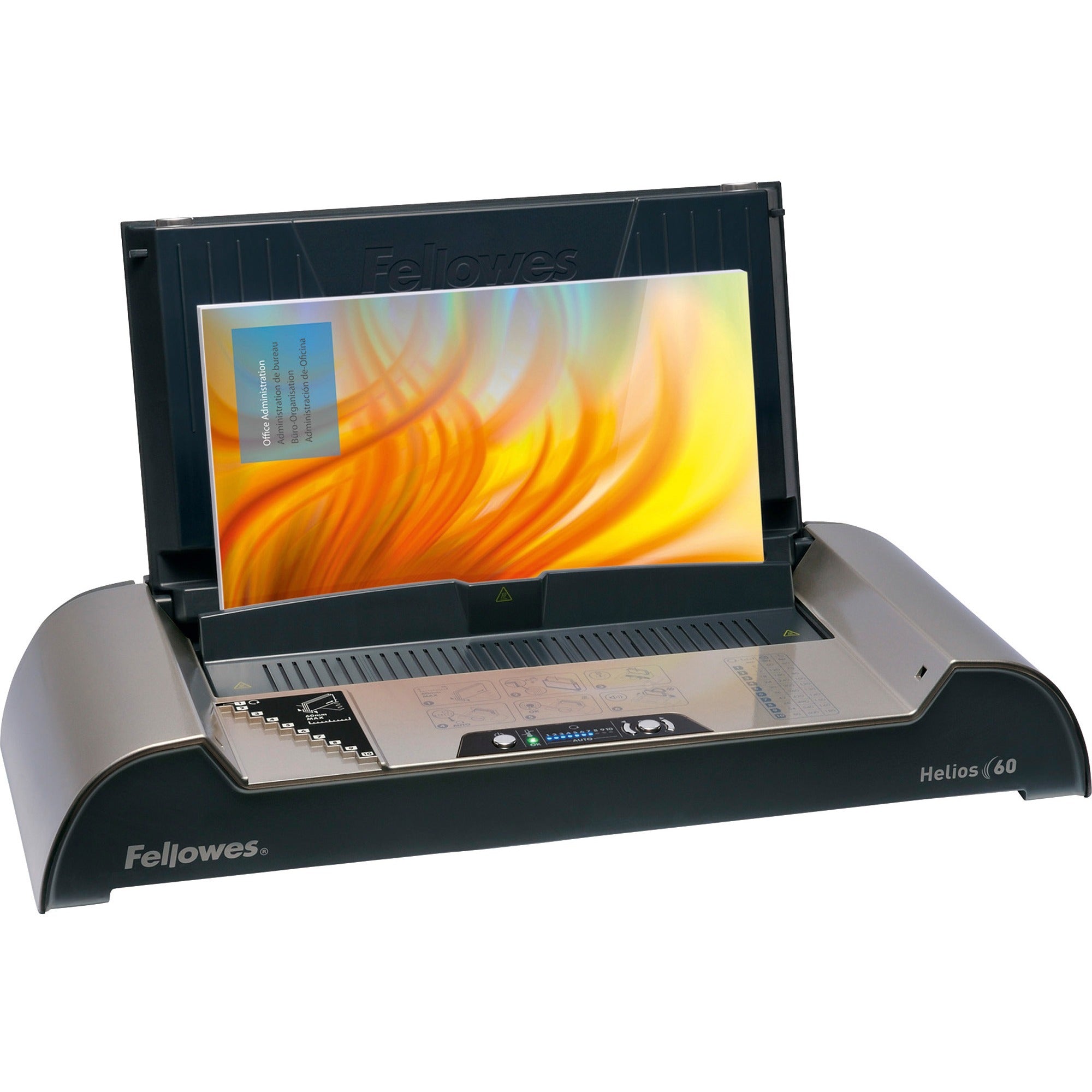 Helios 60 Thermal Binding Machine, 600 Sheets, 20.88 x 9.44 x 3.94, Platinum/Graphite