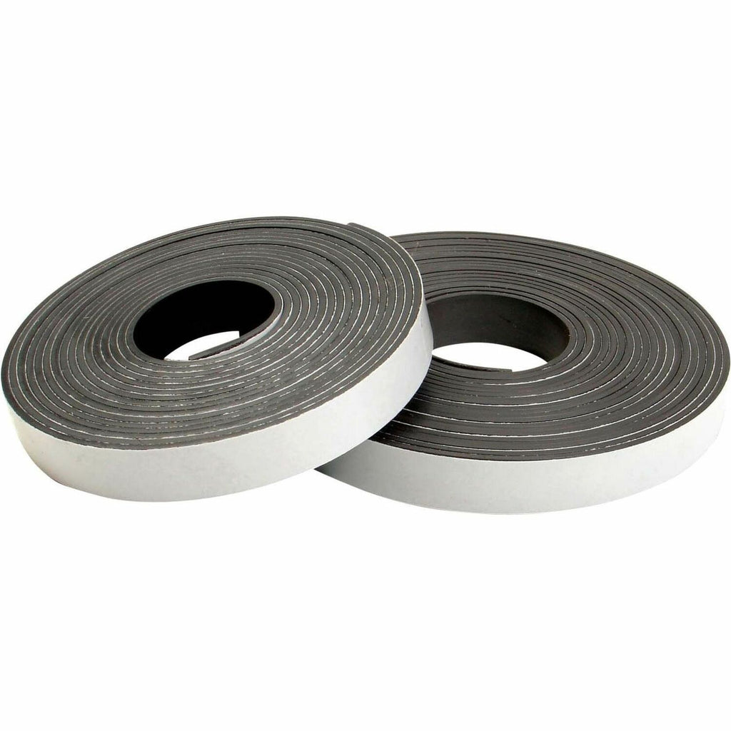 Zeus Magnetic Tape Refill - 15 ft Length x 0.50" Width - For Calendar, Mount Picture/Poster, Metal - 1 / Roll - Black