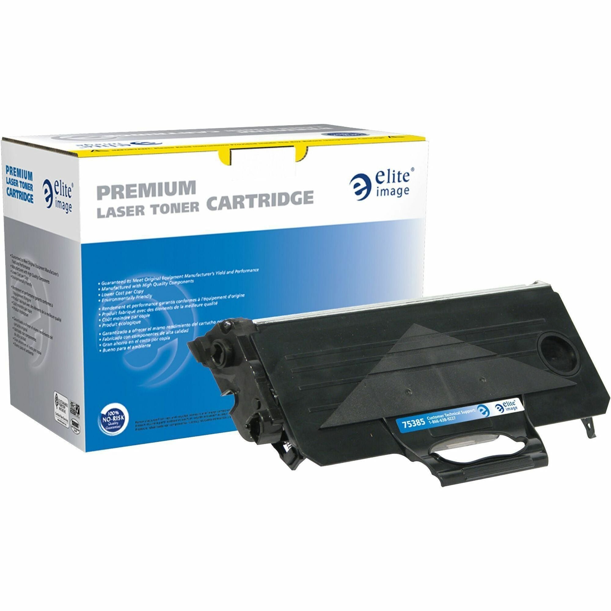 Elite Image Remanufactured High Yield Laser Toner Cartridge - Alternative for Brother TN360 - Black - 1 Each - 2600 Pages - 