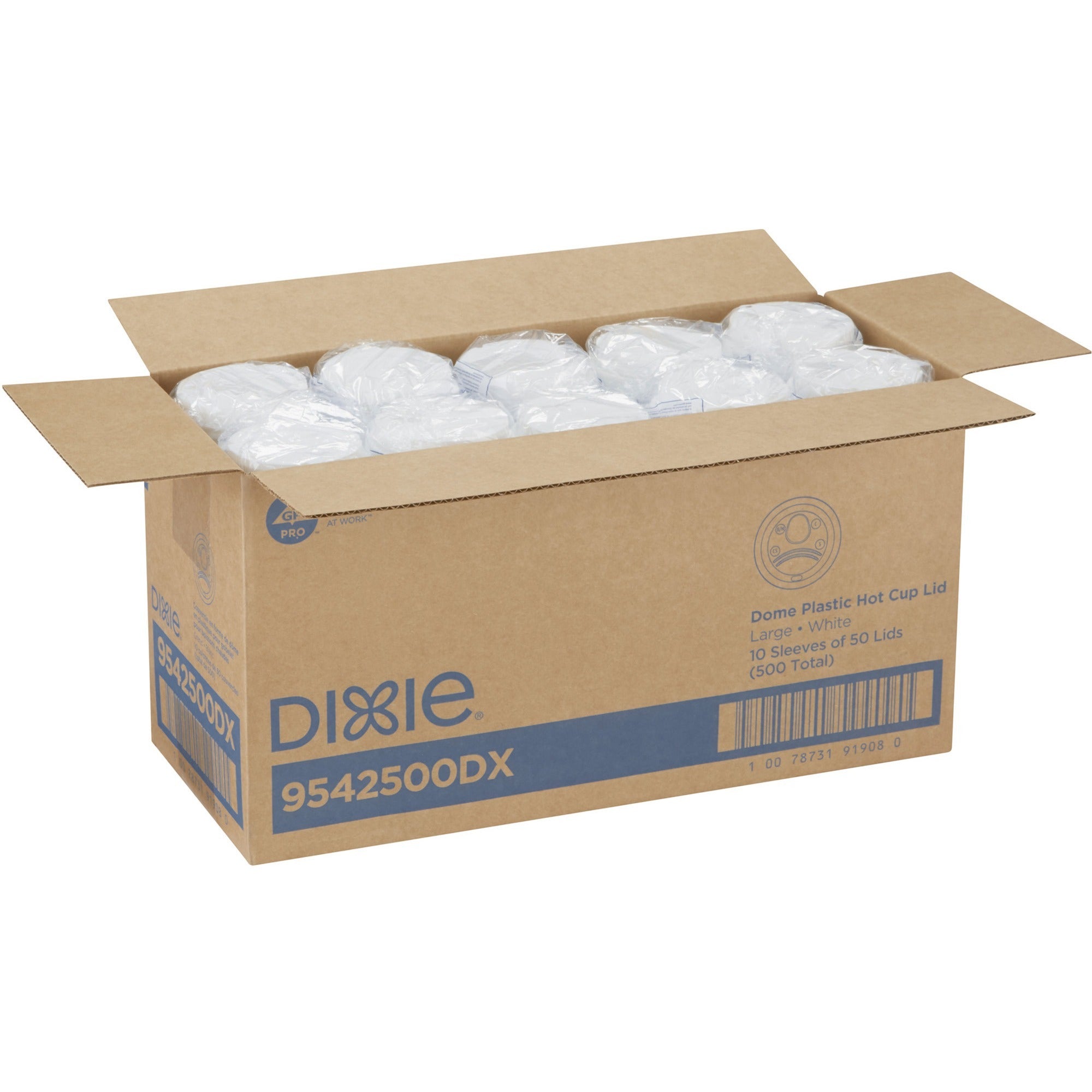 Dixie PerfecTouch Hot Cup Lid, Sold as 1 Package - 2