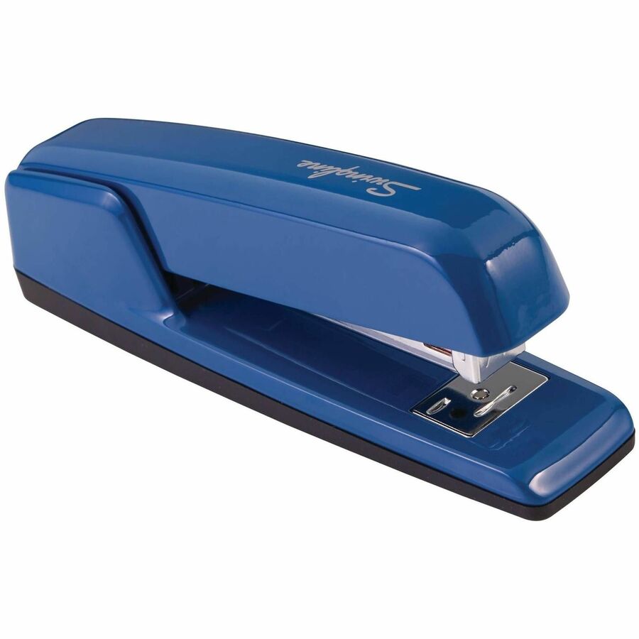Swingline 747 Business Stapler - 25 of 20lb Paper Sheets Capacity - 210 Staple Capacity - Full Strip - 1/4" Staple Size - 1 Each - Royal Blue
