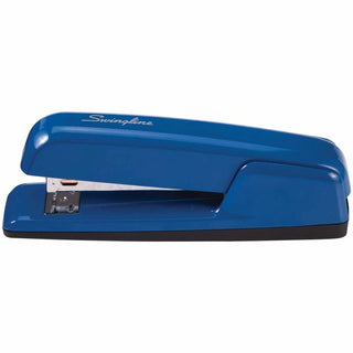 Swingline 747 Business Stapler - 25 of 20lb Paper Sheets Capacity - 210 Staple Capacity - Full Strip - 1/4" Staple Size - 1 Each - Royal Blue