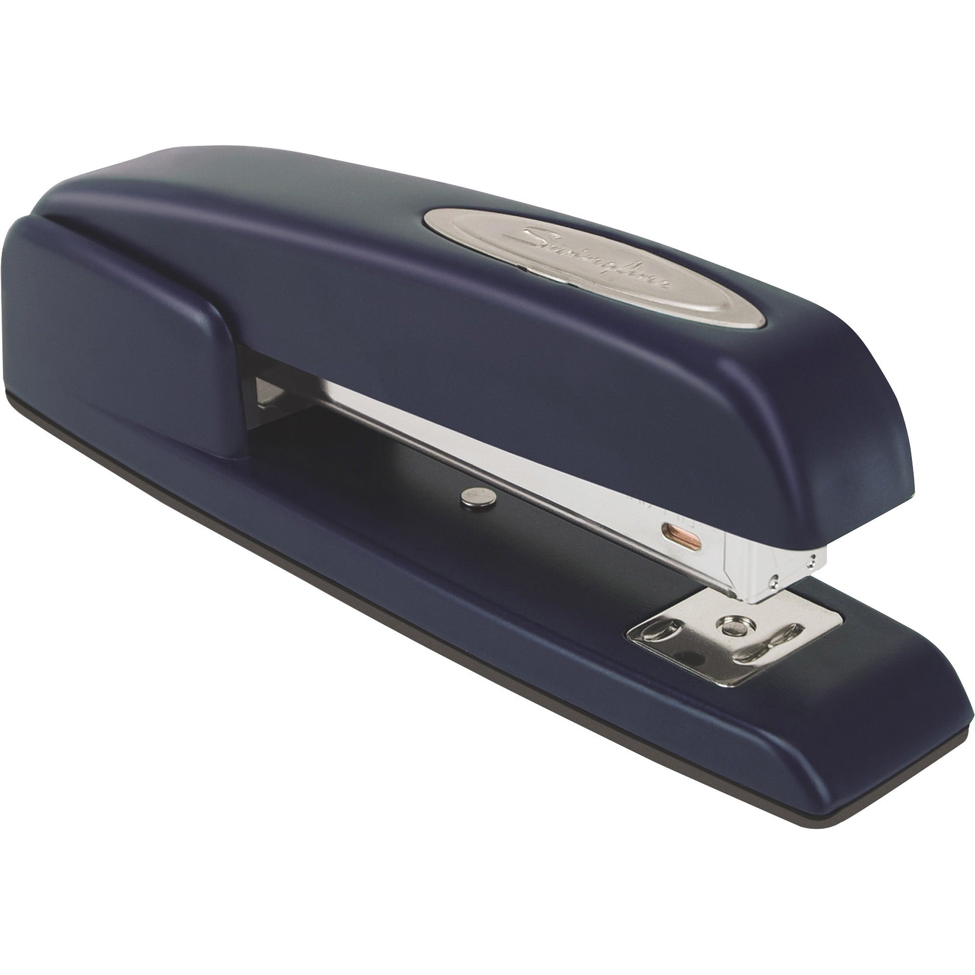 Swingline 747 Business Stapler - 25 of 20lb Paper Sheets Capacity - 210 Staple Capacity - Full Strip - 1/4" Staple Size - 1 Each - Royal Blue - 