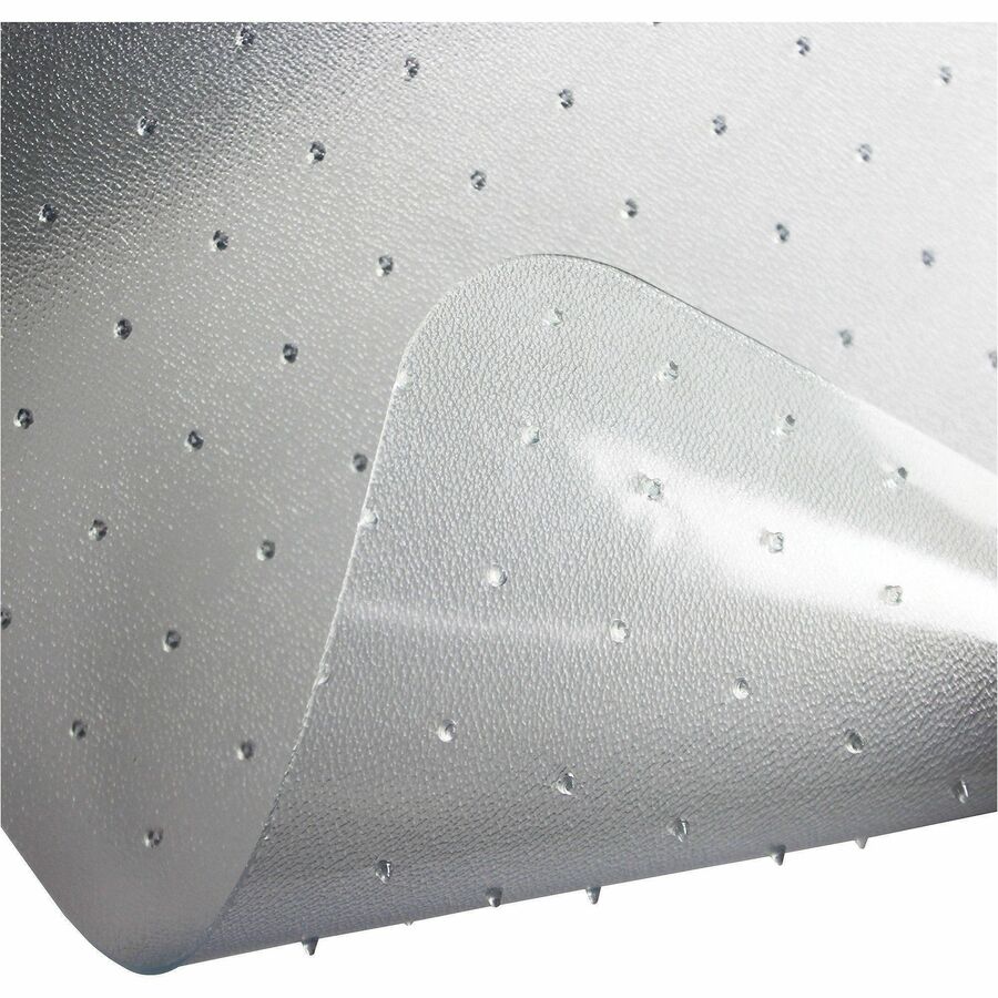 Ultimat Polycarbonate Rectangular Chair Mat for Carpets over 1/2" - 48" x 53" - Clear Rectangular Polycarbonate Chair Mat For Carpets - 53" L x 48" W x 0.11" D