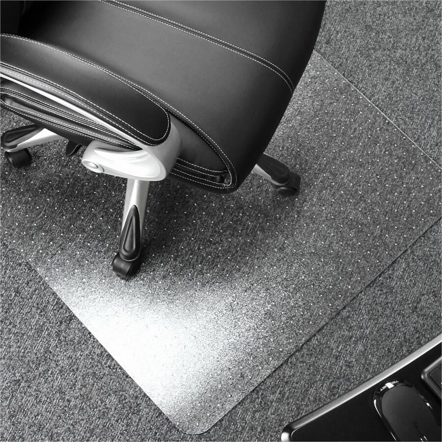 Ultimat Polycarbonate Rectangular Chair Mat for Carpets over 1/2" - 35" x 47" - Clear Rectangular Polycarbonate Chair Mat For Carpets - 47" L x 35" W x 0.11" D