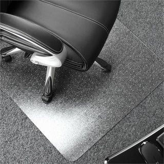 Ultimat Polycarbonate Rectangular Chair Mat for Carpets over 1/2" - 35" x 47" - Clear Rectangular Polycarbonate Chair Mat For Carpets - 47" L x 35" W x 0.11" D