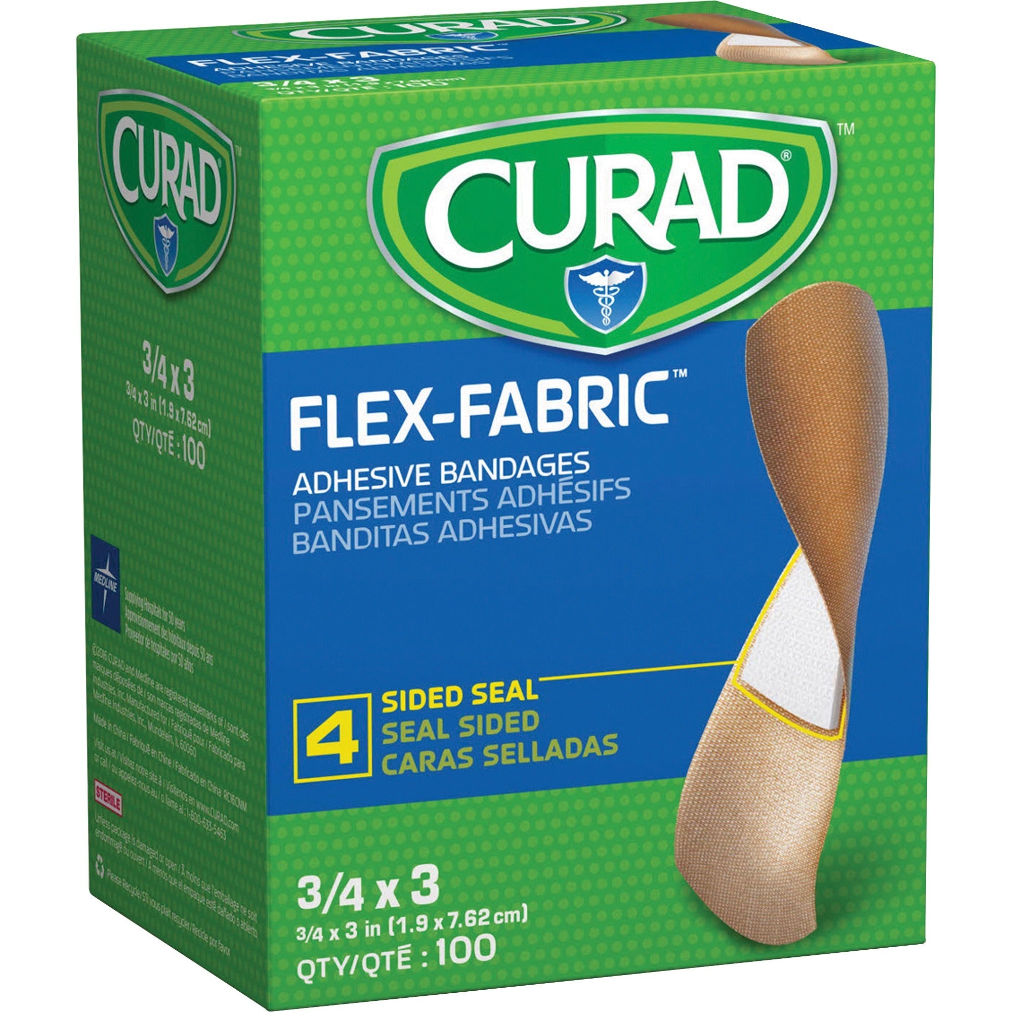 curad-comfort-cloth-adhesive-fabric-bandages-075-x-3-100-box-tan_miinon25650 - 1