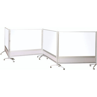 mooreco-mobile-dry-erase-double-sided-partition-76-63-ft-width-x-74-62-ft-height-rectangle-assembly-required-1-each_blt74764 - 2