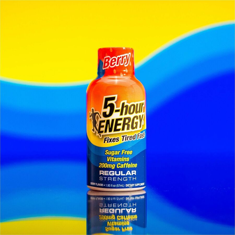 5-Hour Energy Berry Flavored Drink - 2 fl oz (59 mL) - 12 / Pack