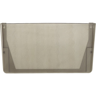 Officemate Mountable Wall File - 7" Height x 13" Width x 4.1" Depth - Smoke - Plastic - 1 Each