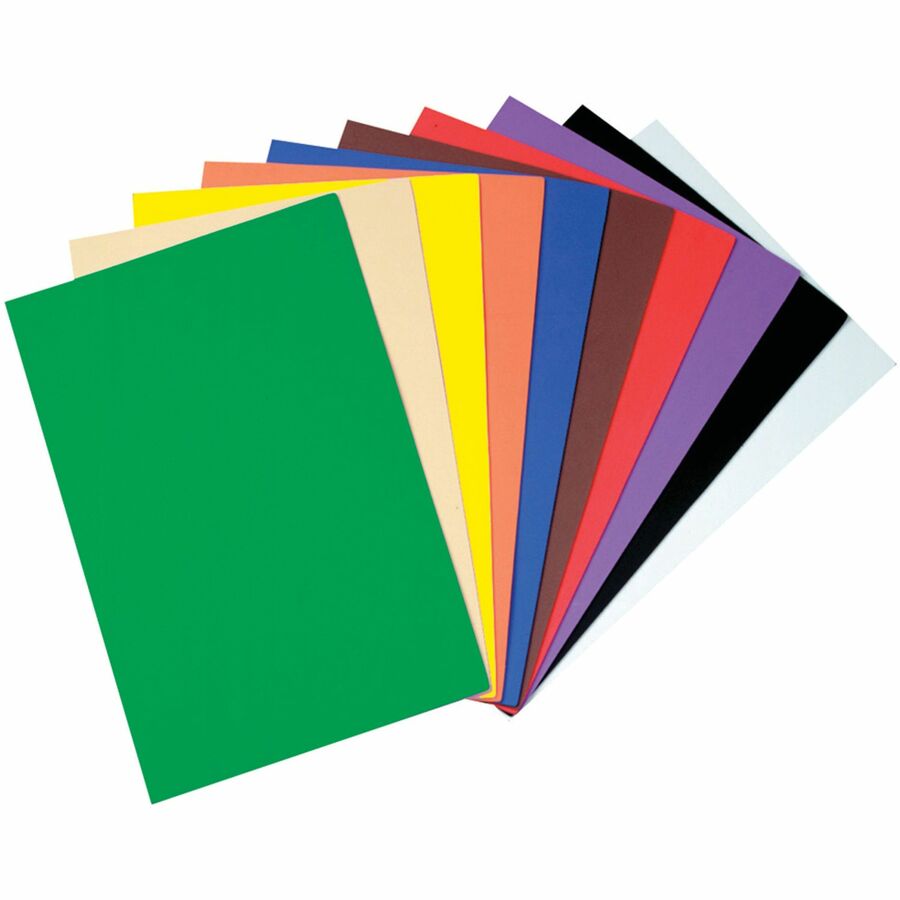 Creativity Street Wonderfoam Sheets - Craft - 12"Height x 9"Width - 1 / Pack - Assorted - Foam - 4