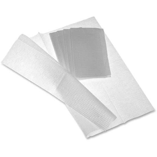 Medline Standard Poly-backed Tissue Towels - Tissue - For Medical - White - 500 / Box - 