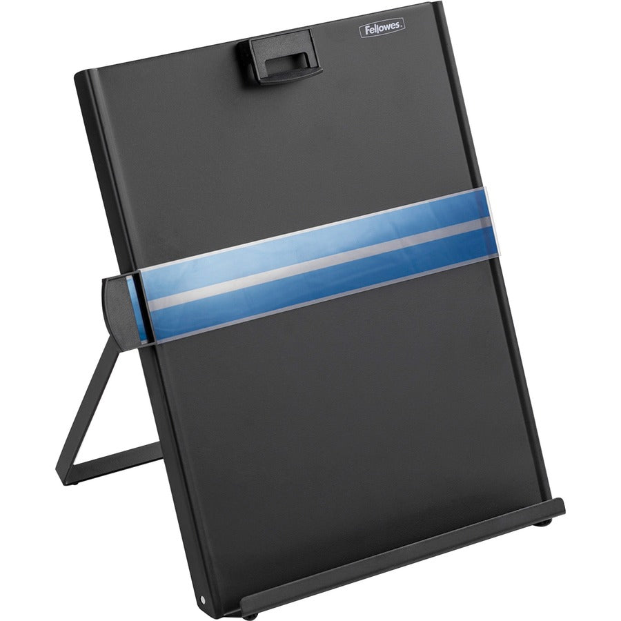 Metal Copyholder, 200 Sheet Capacity, Steel, Black