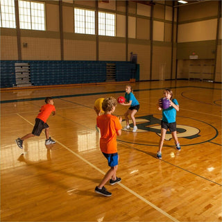 Playground Ball Set, 8.5" Diameter, Assorted Colors, 6/Set