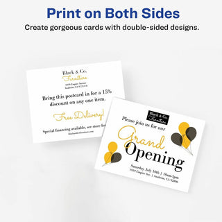Avery Invitation Card, Sold as 1 Box, 120 Sheet per Box - 3