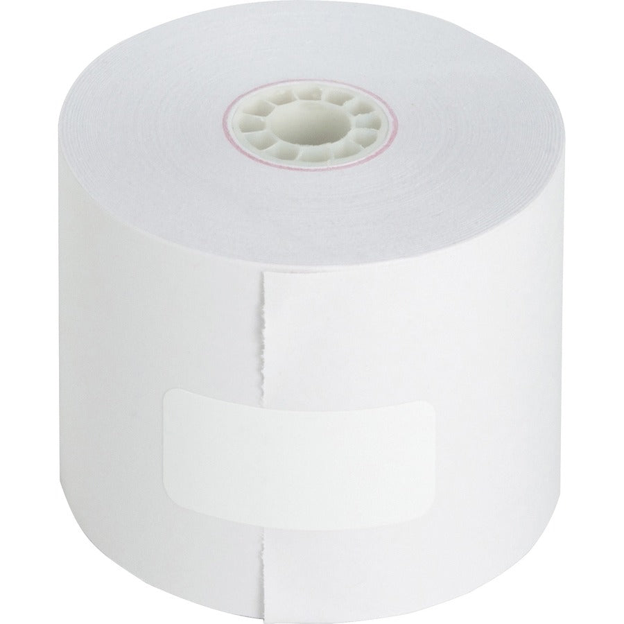 Business Source 150' Adding Machine Rolls - 2 1/4" x 150 ft - 12 / Pack - Sustainable Forestry Initiative (SFI) - Lint-free - White